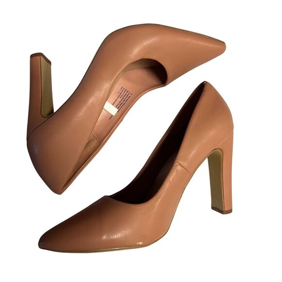 A New Day Women’s Sue Blush Pointed Toe Pumps Size 9.5 - Picture 4 of 8